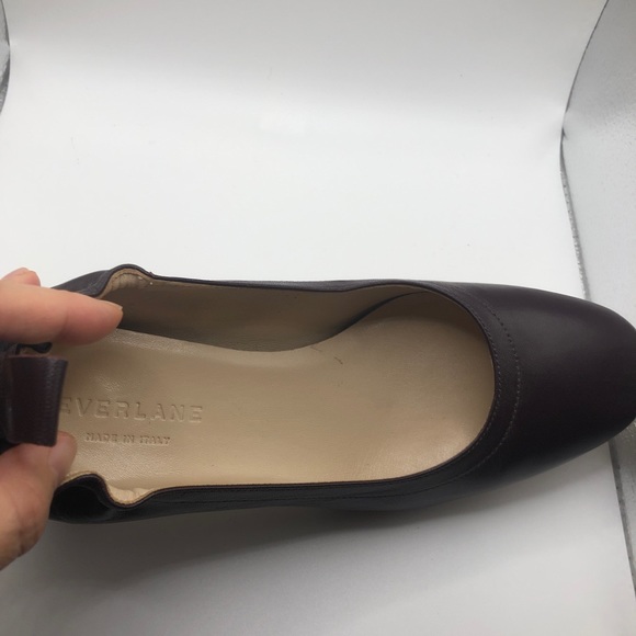 Everlane block heel - Deep oxblood color - Picture 2 of 6